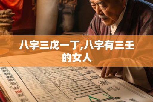 八字三戊一丁,八字有三壬的女人 八字三戊一丁,八字有三壬的女人