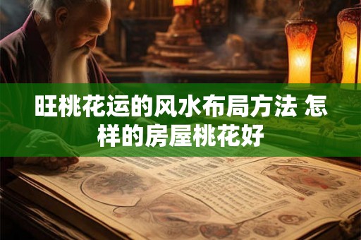旺桃花运的风水布局方法 怎样的房屋桃花好