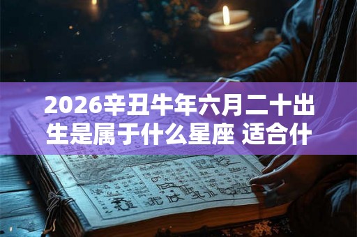 2026辛丑牛年六月二十出生是属于什么星座 适合什么职业