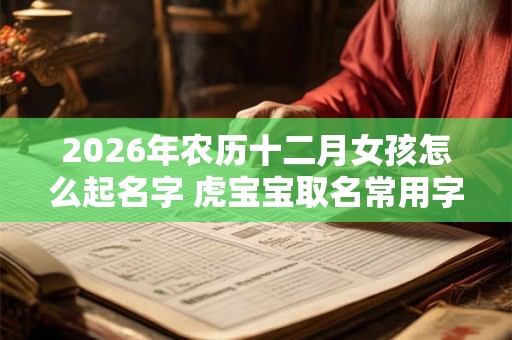 2026年农历十二月女孩怎么起名字 虎宝宝取名常用字