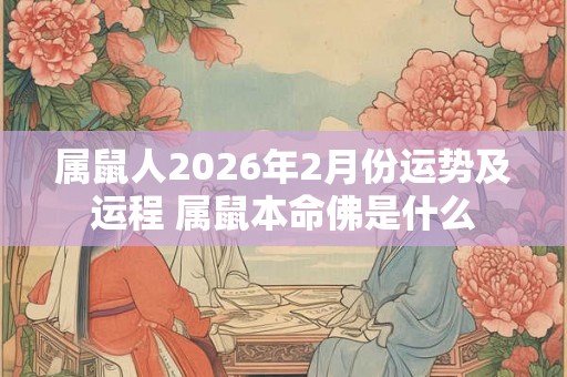 属鼠人2026年2月份运势及运程 属鼠本命佛是什么