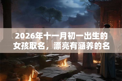 2026年十一月初一出生的女孩取名，漂亮有涵养的名字