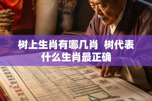 树上生肖有哪几肖  树代表什么生肖最正确
