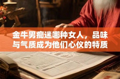 金牛男痴迷哪种女人，品味与气质成为他们心仪的特质
