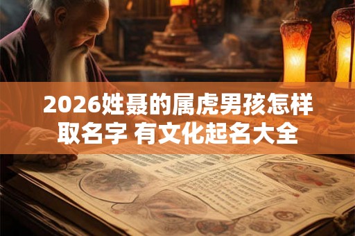 2026姓聂的属虎男孩怎样取名字 有文化起名大全