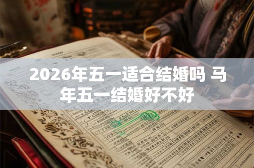 2026年五一适合结婚吗 马年五一结婚好不好