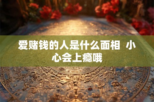 爱赌钱的人是什么面相  小心会上瘾哦
