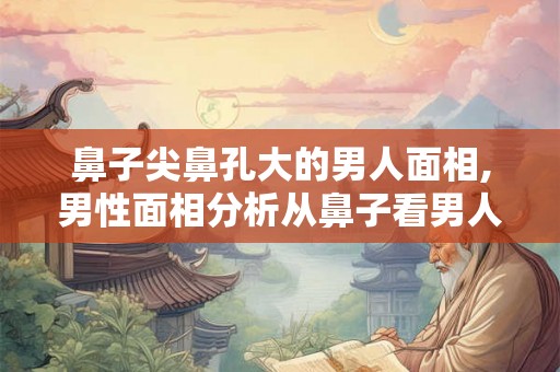 鼻子尖鼻孔大的男人面相,男性面相分析从鼻子看男人
