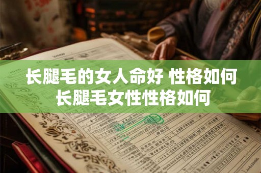 长腿毛的女人命好 性格如何 长腿毛女性性格如何