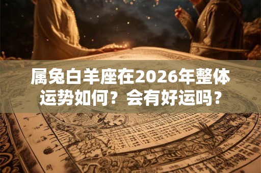 属兔白羊座在2026年整体运势如何？会有好运吗？
