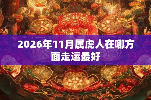 2026年11月属虎人在哪方面走运最好