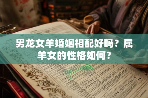 男龙女羊婚姻相配好吗？属羊女的性格如何？