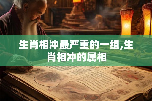 生肖相冲最严重的一组,生肖相冲的属相