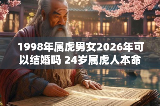 1998年属虎男女2026年可以结婚吗 24岁属虎人本命年结婚要注意什么