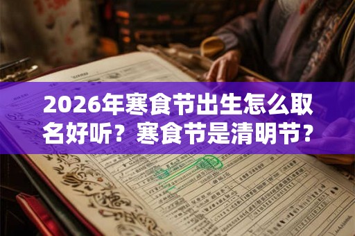 2026年寒食节出生怎么取名好听？寒食节是清明节？