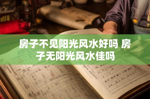 房子不见阳光风水好吗 房子无阳光风水佳吗