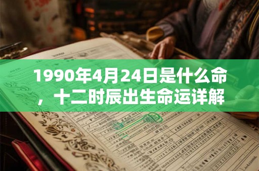 1990年4月24日是什么命，十二时辰出生命运详解
