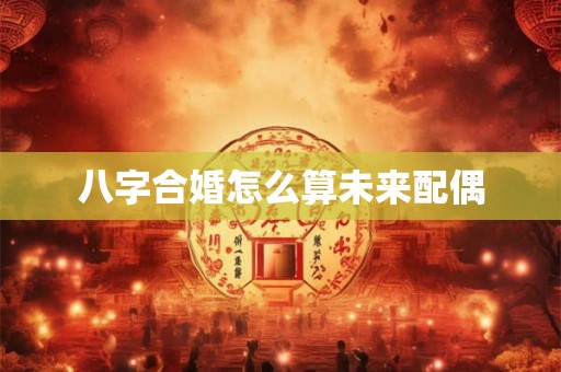 八字合婚怎么算未来配偶