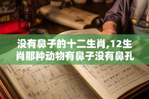 没有鼻子的十二生肖,12生肖那种动物有鼻子没有鼻孔的