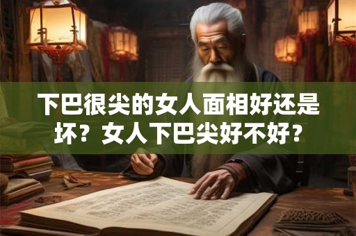 下巴很尖的女人面相好还是坏？女人下巴尖好不好？