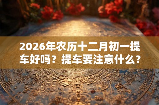 2026年农历十二月初一提车好吗?提车要注意什么? 2026年农历十二月初一提车好吗?提车要注意什么?