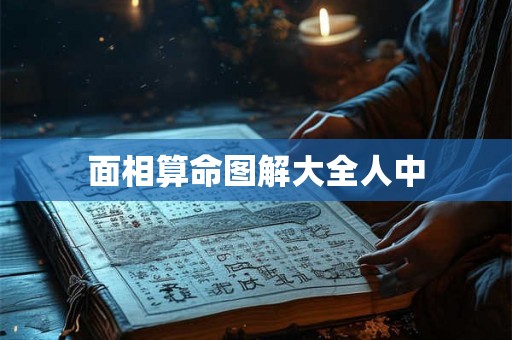 面相算命图解大全人中
