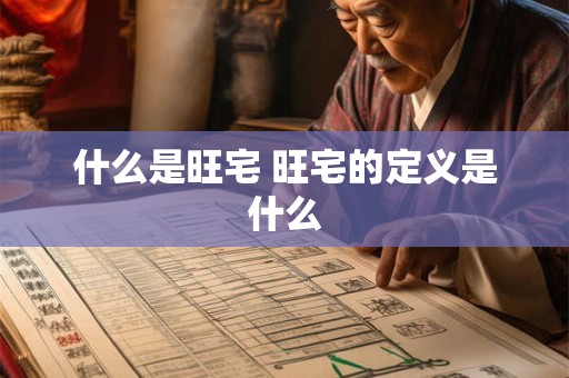 什么是旺宅 旺宅的定义是什么 什么是旺宅 旺宅的定义是什么
