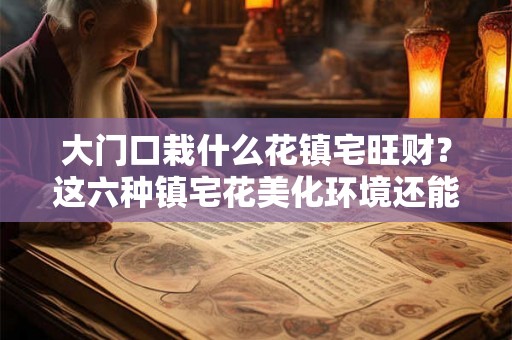 大门口栽什么花镇宅旺财？这六种镇宅花美化环境还能招财！