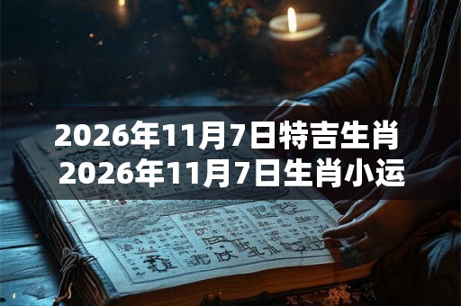 2026年11月7日特吉生肖 2026年11月7日生肖小运播报