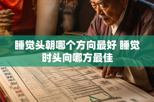 睡觉头朝哪个方向最好 睡觉时头向哪方最佳