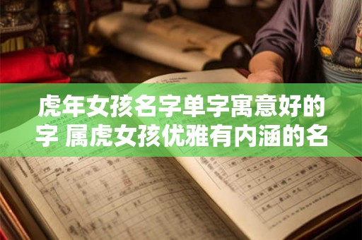 虎年女孩名字单字寓意好的字 属虎女孩优雅有内涵的名字
