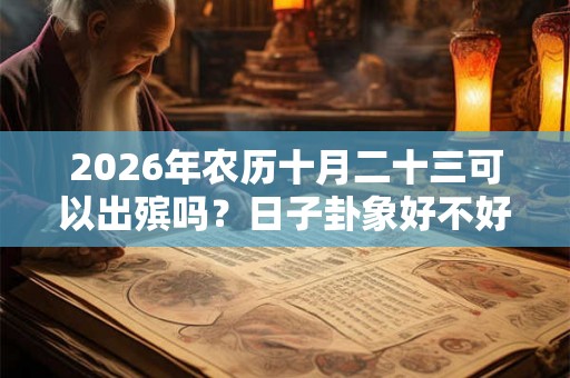2026年农历十月二十三可以出殡吗？日子卦象好不好？