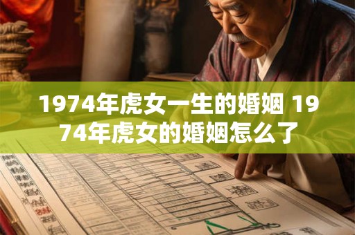 1974年虎女一生的婚姻 1974年虎女的婚姻怎么了