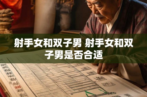 射手女和双子男 射手女和双子男是否合适