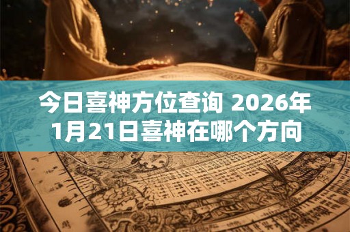 今日喜神方位查询 2026年1月21日喜神在哪个方向