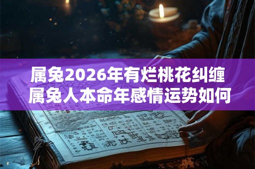 属兔2026年有烂桃花纠缠 属兔人本命年感情运势如何