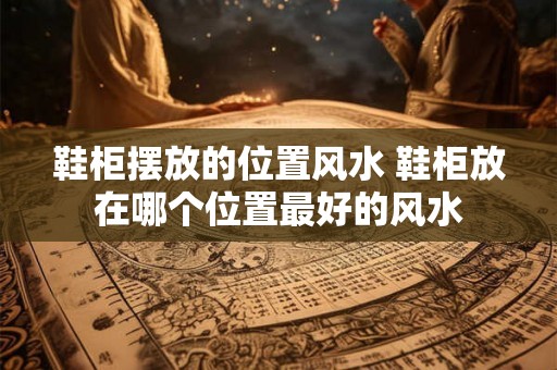 鞋柜摆放的位置风水 鞋柜放在哪个位置最好的风水