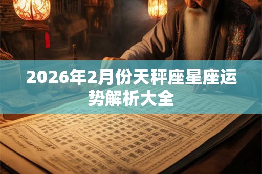 2026年2月份天秤座星座运势解析大全