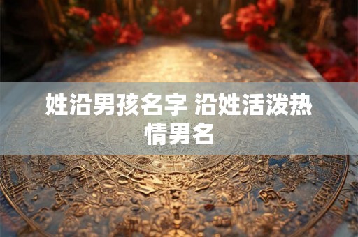 姓沿男孩名字 沿姓活泼热情男名 姓沿男孩名字 沿姓活泼热情男名