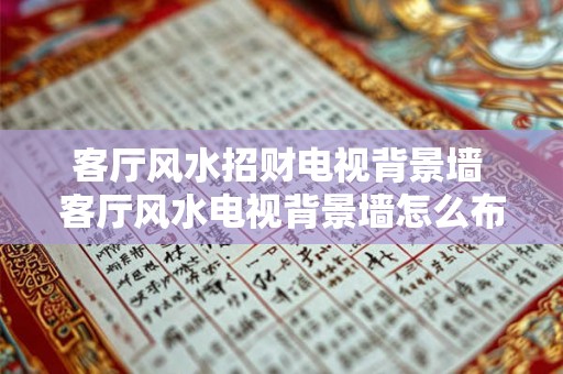 客厅风水招财电视背景墙 客厅风水电视背景墙怎么布局招财