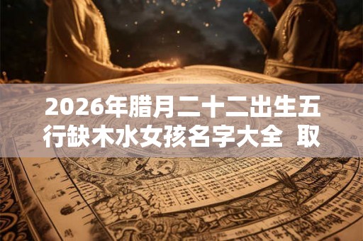 2026年腊月二十二出生五行缺木水女孩名字大全  取名最佳字