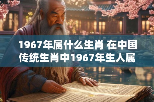 1967年属什么生肖 在中国传统生肖中1967年生人属于哪个生肖