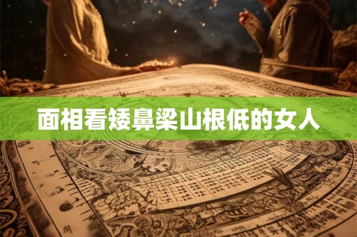 面相看矮鼻梁山根低的女人