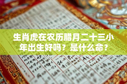 生肖虎在农历腊月二十三小年出生好吗？是什么命？