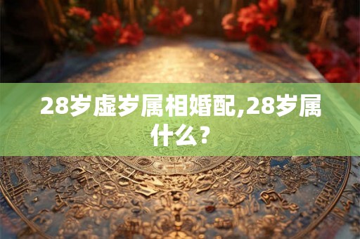 28岁虚岁属相婚配,28岁属什么？