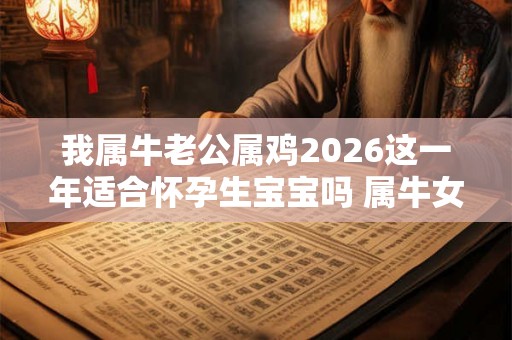 我属牛老公属鸡2026这一年适合怀孕生宝宝吗 属牛女人性格