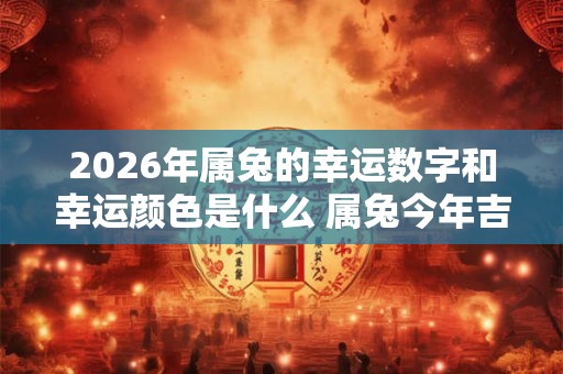 2026年属兔的幸运数字和幸运颜色是什么 属兔今年吉利色查询