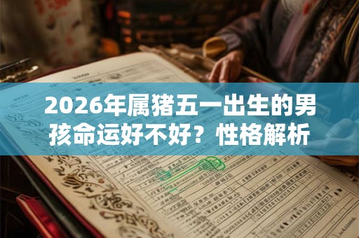 2026年属猪五一出生的男孩命运好不好?性格解析 2026年属猪五一出生的男孩命运好不好?性格解析