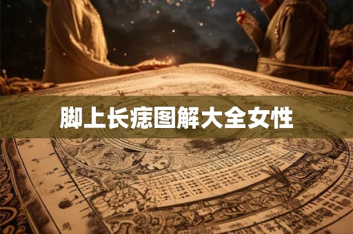 脚上长痣图解大全女性