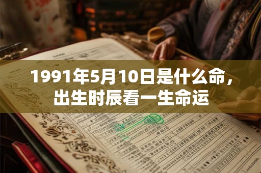 1991年5月10日是什么命，出生时辰看一生命运